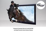 Panasonic представила свой первый плазменный 3D-телевизор